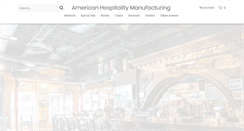 Desktop Screenshot of americanhospitalityfurniture.com